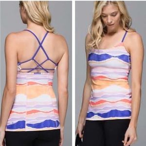 Dancing warrior strappy tank